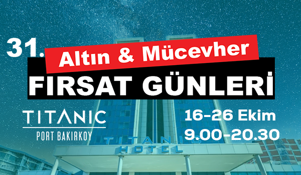 Barok Diamond 31. Altın ve Mücevher Fırsat Günleri Başladı!