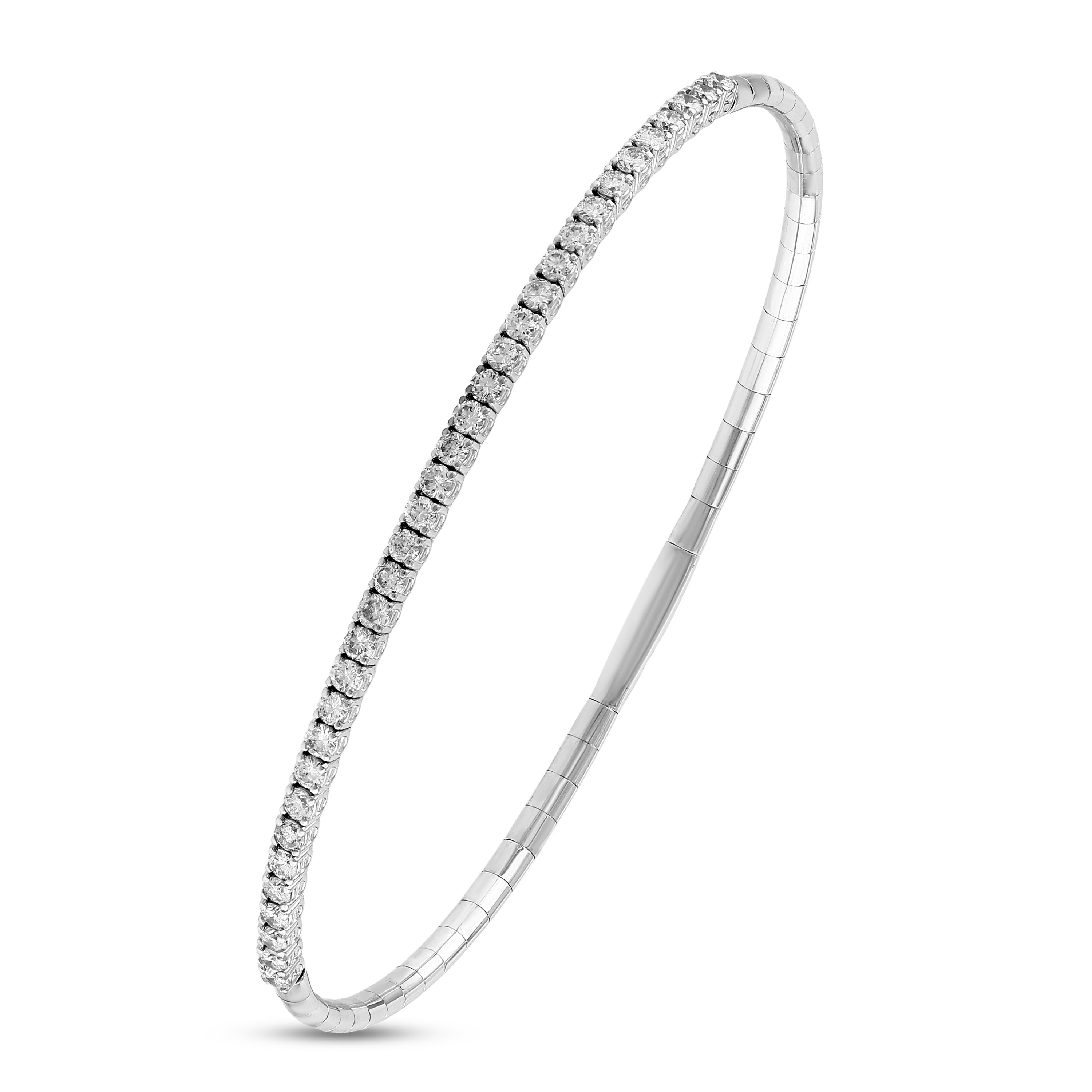 Pırlanta 1.10 Ct. Suyolu Kelepçe Altın 14K