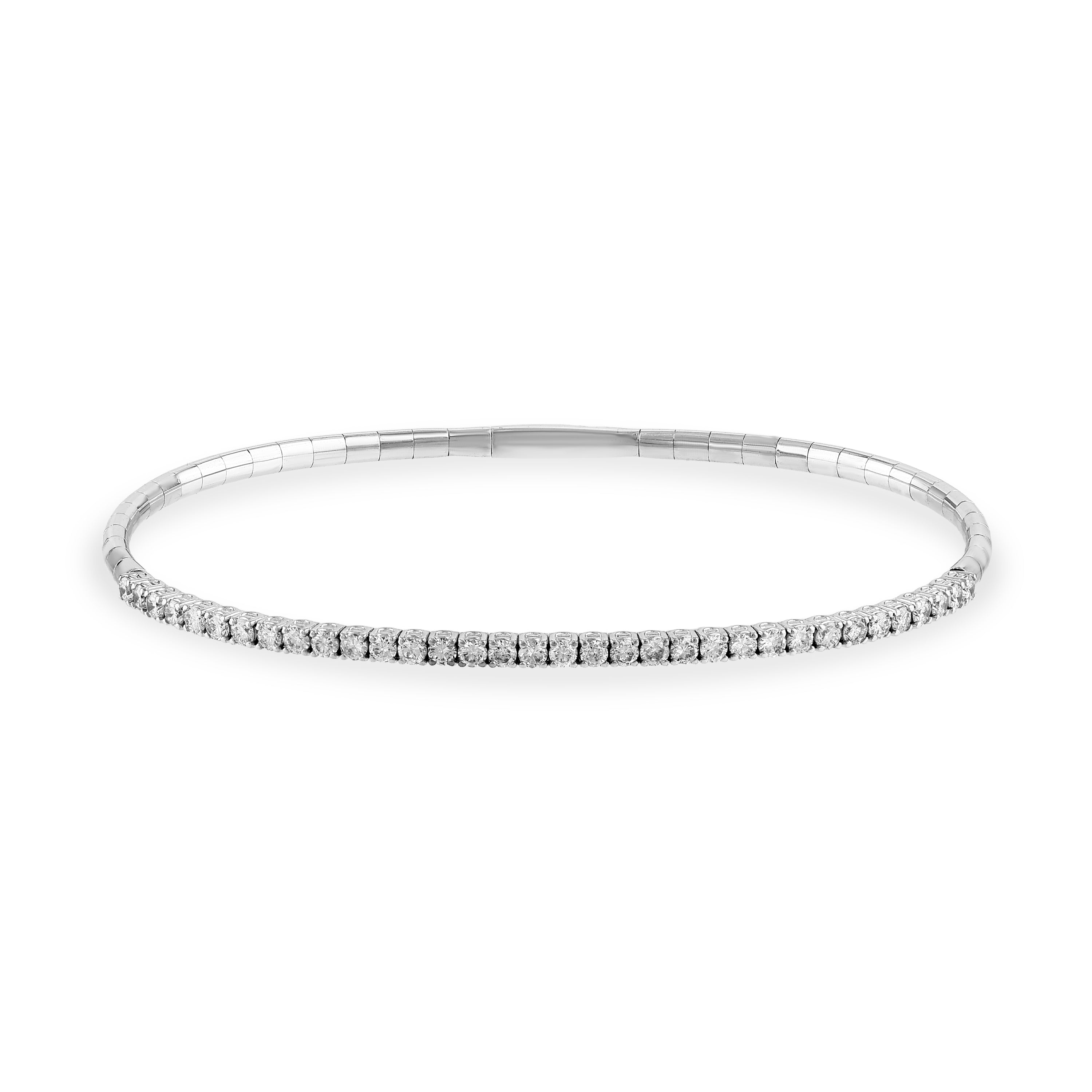 Pırlanta 1.10 Ct. Suyolu Kelepçe Altın 14K