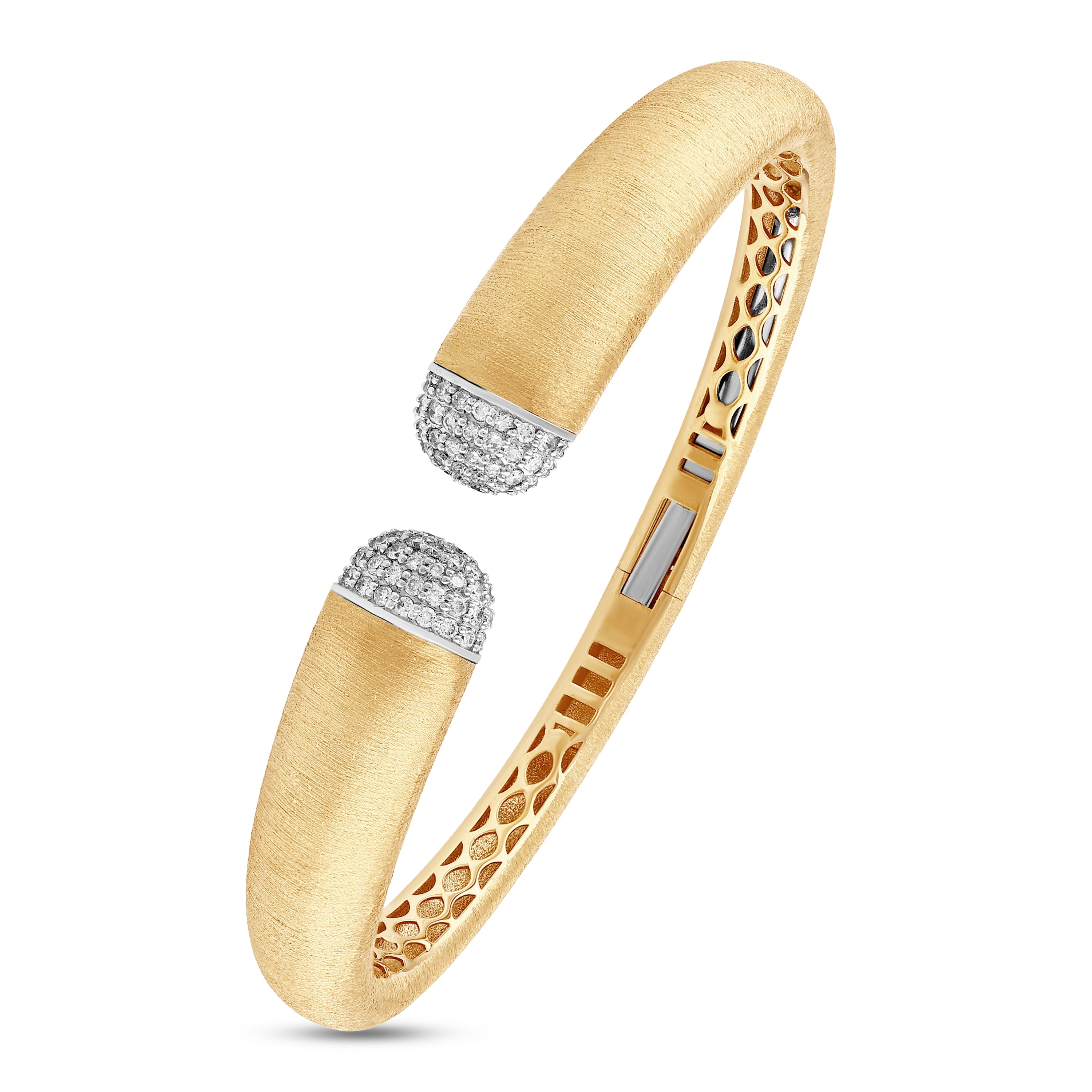 Pırlantalı Altın Kelepçe 1.13 Ct. 18K
