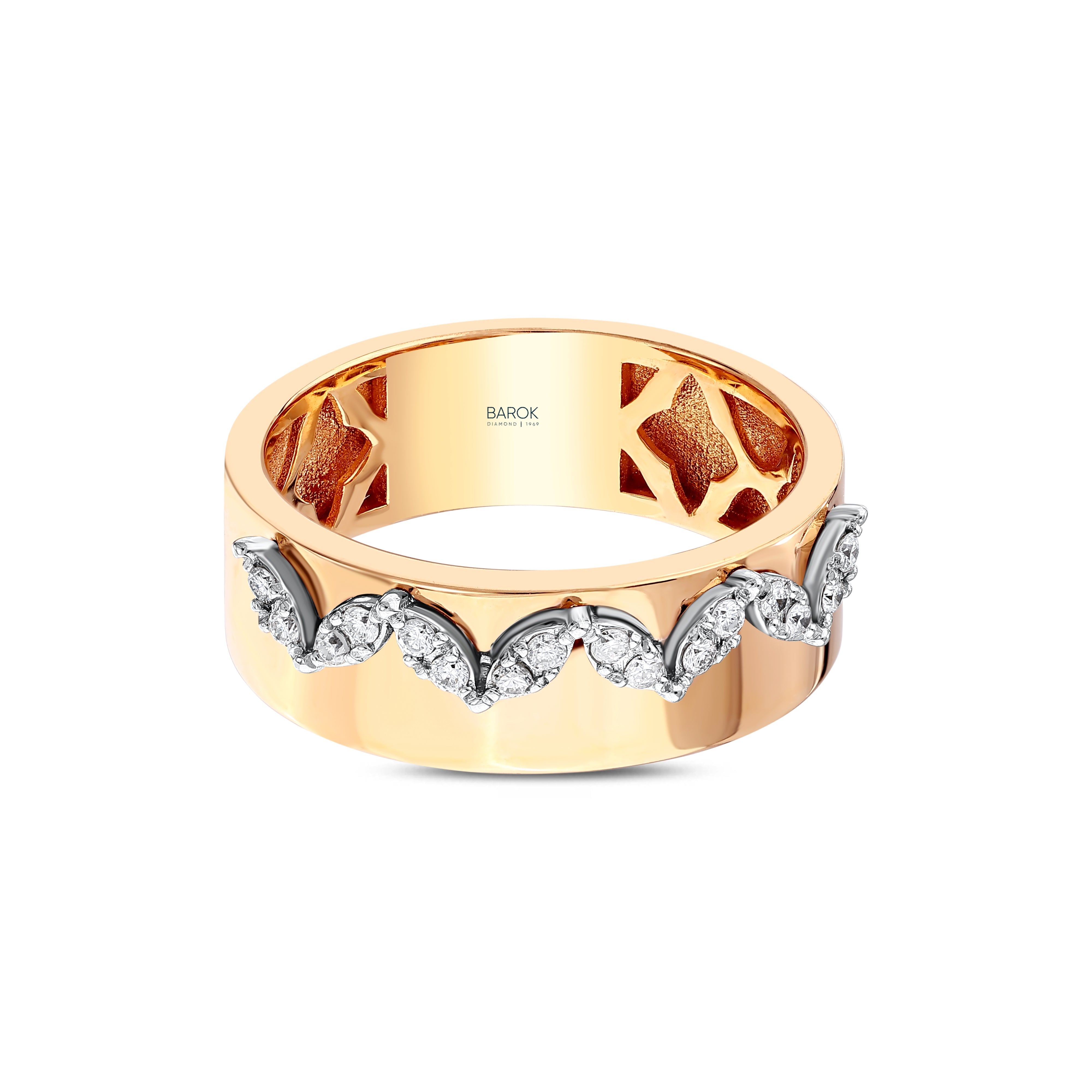 Astar Pırlanta Fantezi Yüzük 0.14 Ct. 18K