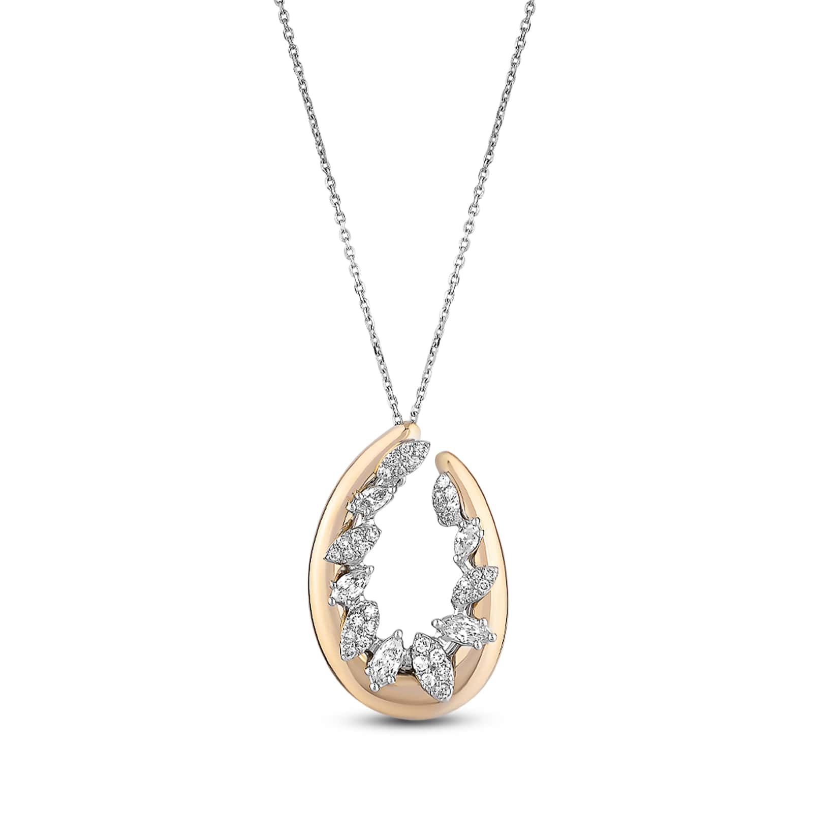 Coronet Pırlanta Kolye 0.88 Ct. E VS 18K
