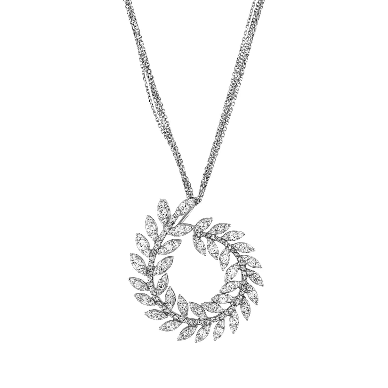 Pırlanta Kolye 2.36 Ct E VS 18K