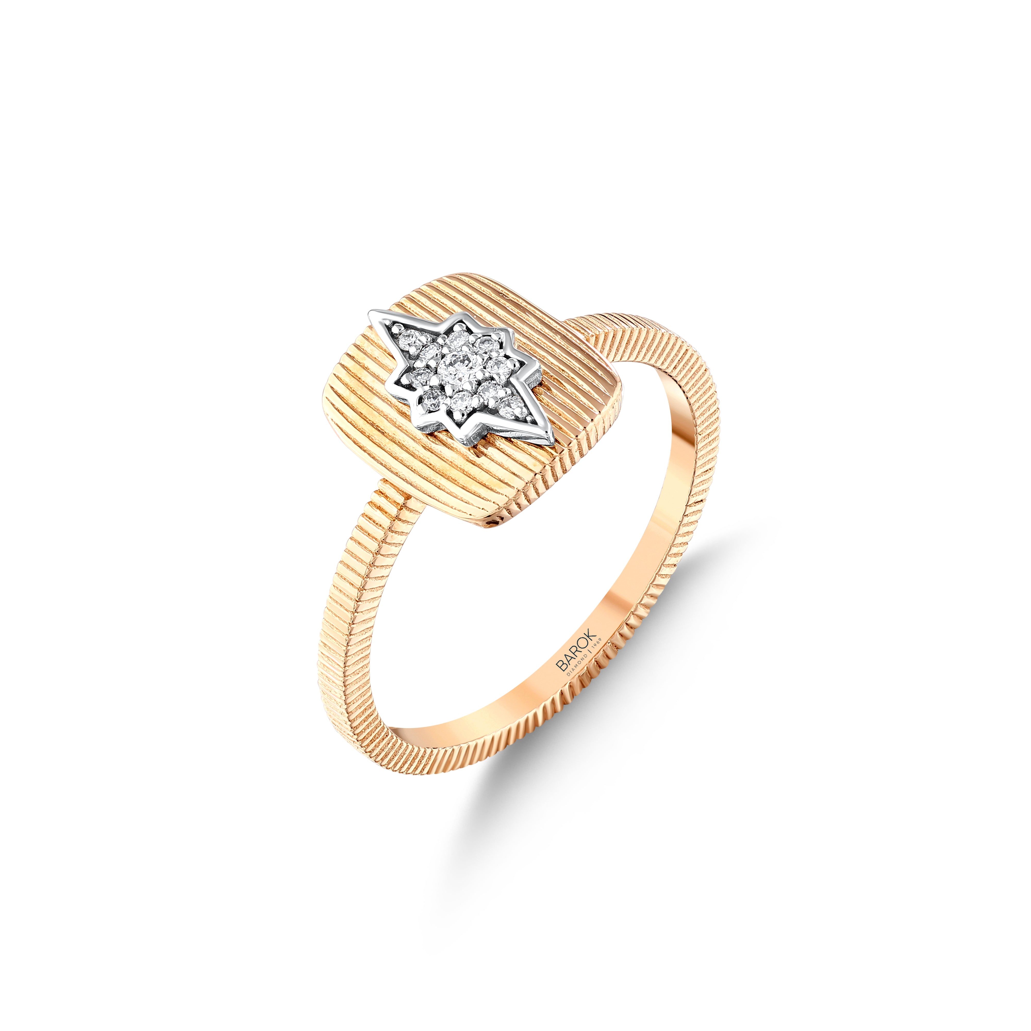 Pırlanta 0.08 Ct. Vesperia Rose Yüzük 14k