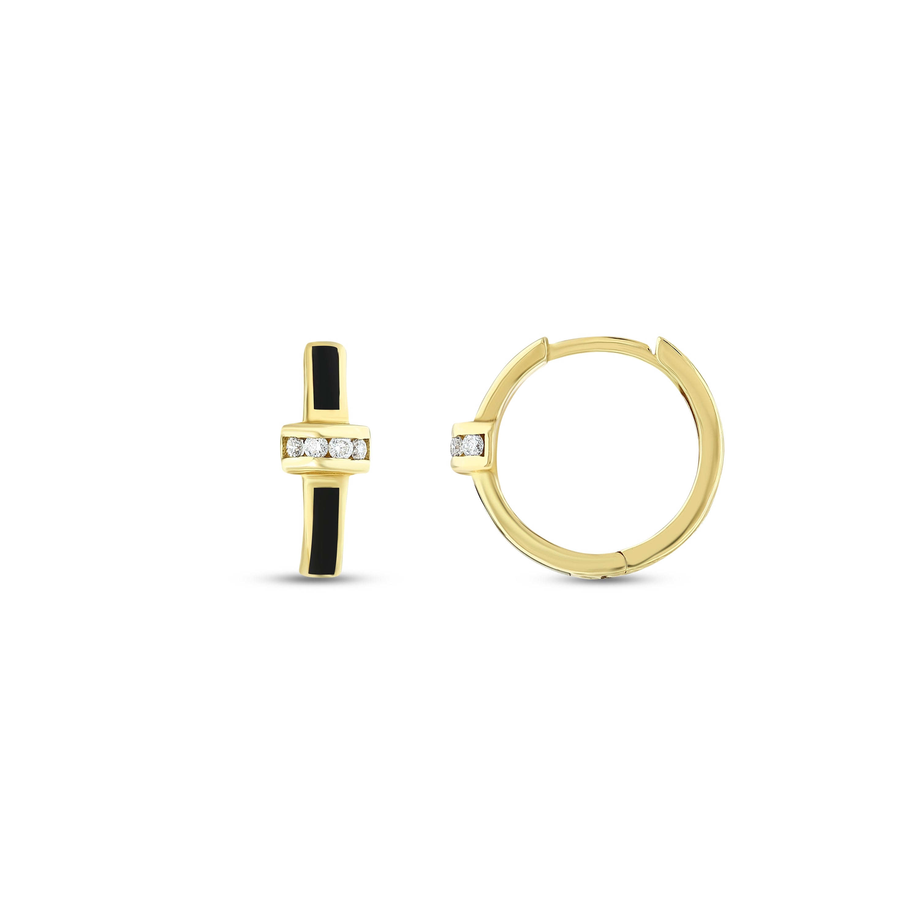 Pırlanta 0.10 Ct. Nardia Altın Fantezi Küpe 14K
