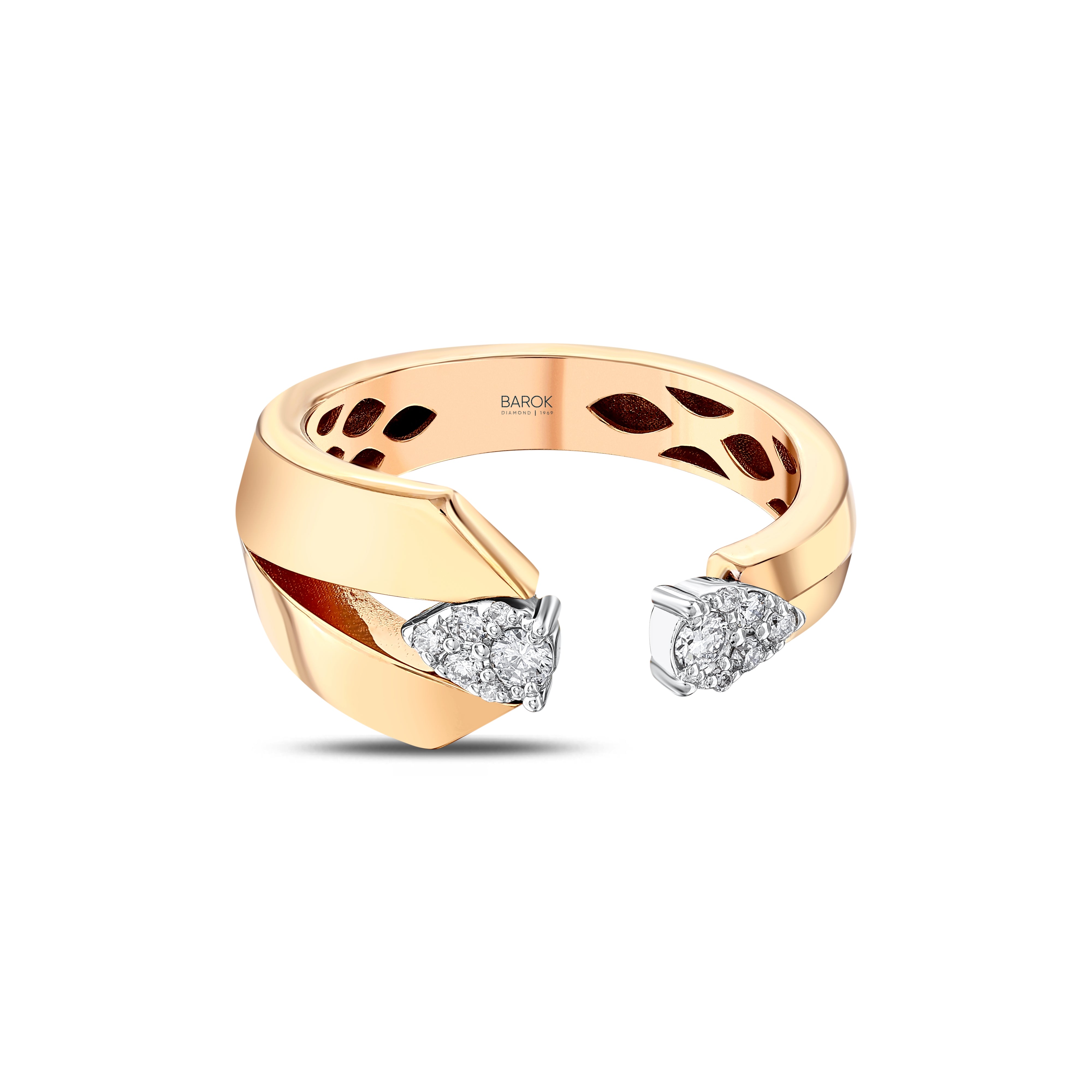 Pırlanta 0.19 Ct. Arybelle Rose Fantezi Yüzük 18K