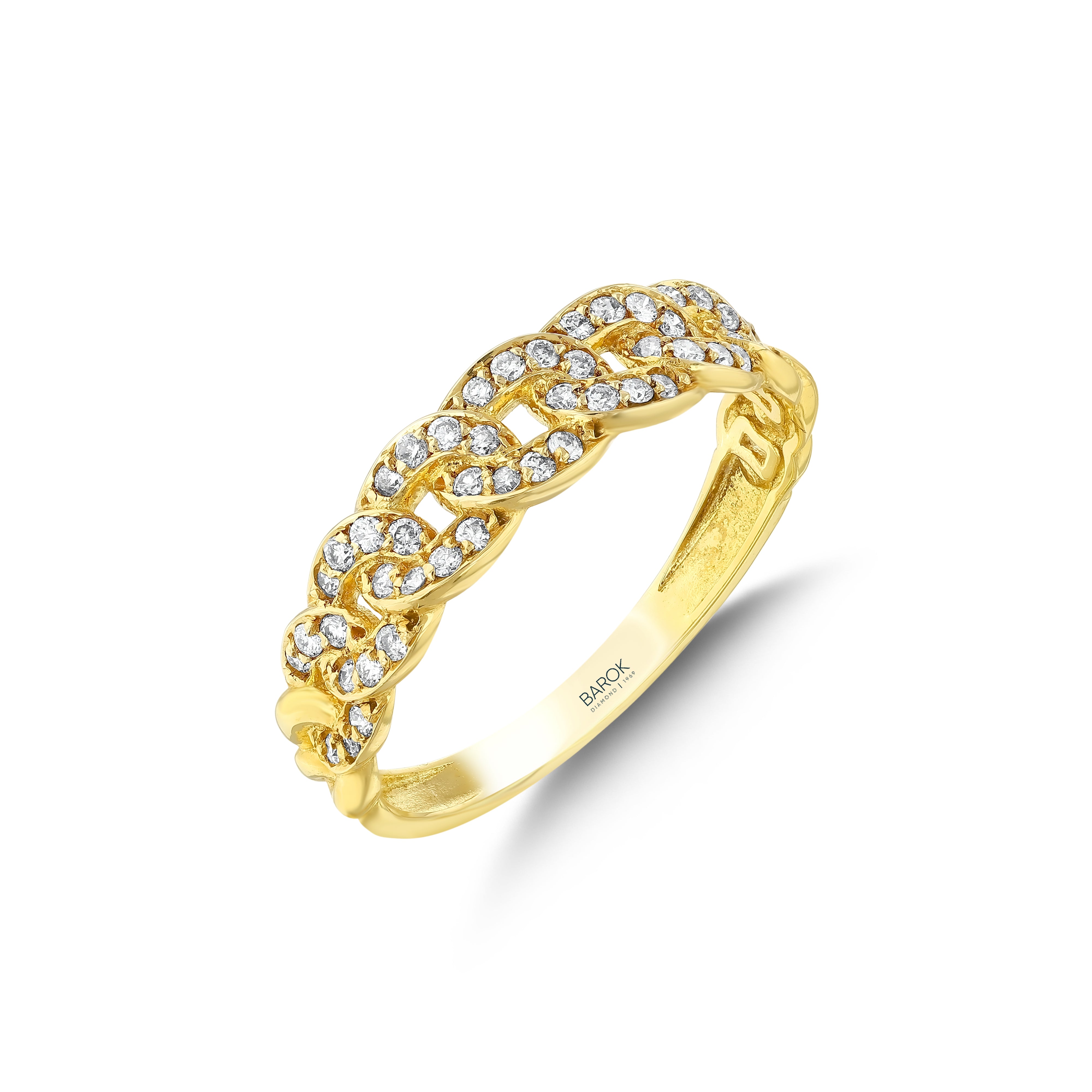 Pırlanta 0.28 Ct. Meliantha Altın Fantezi Yüzük 18K