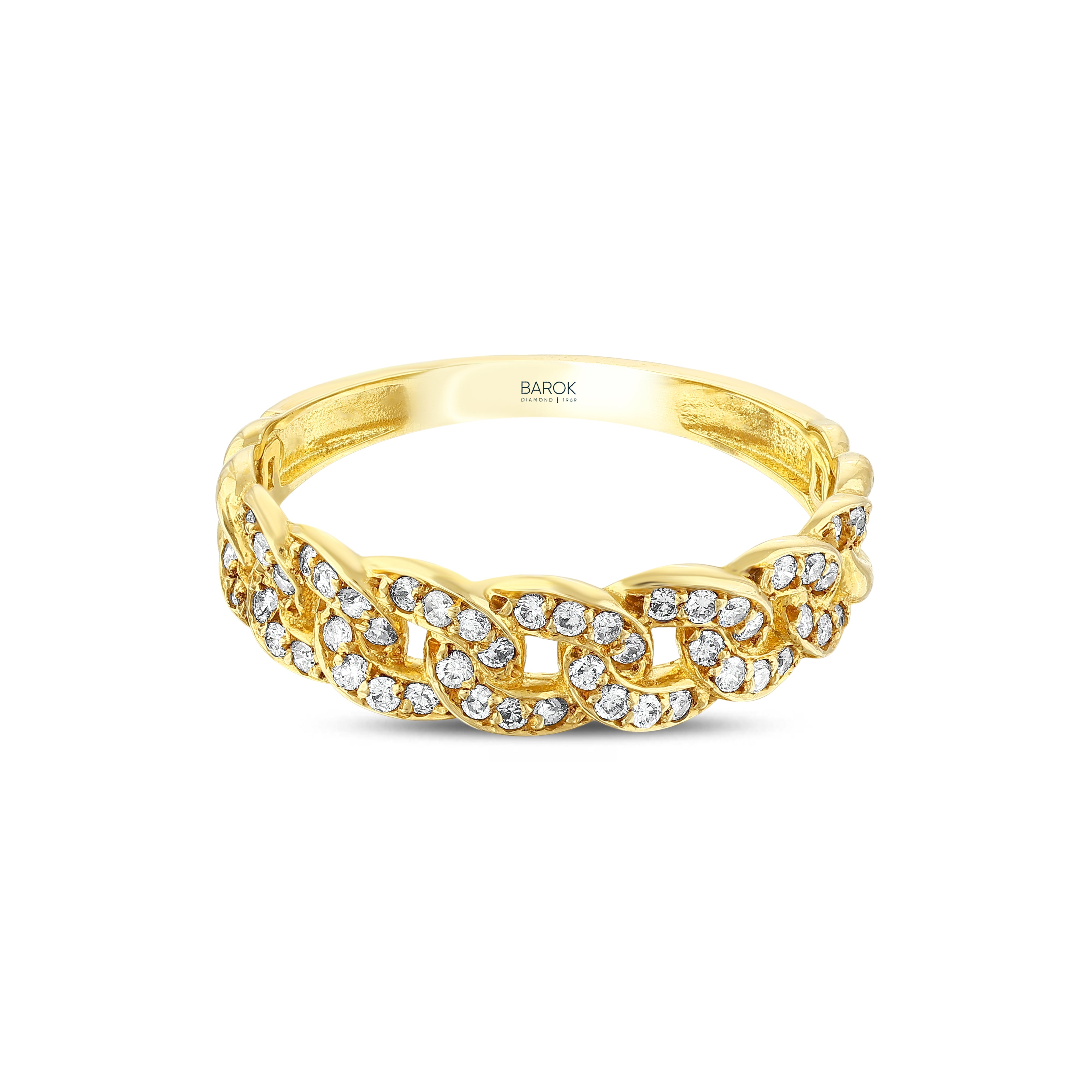 Pırlanta 0.28 Ct. Meliantha Altın Fantezi Yüzük 18K