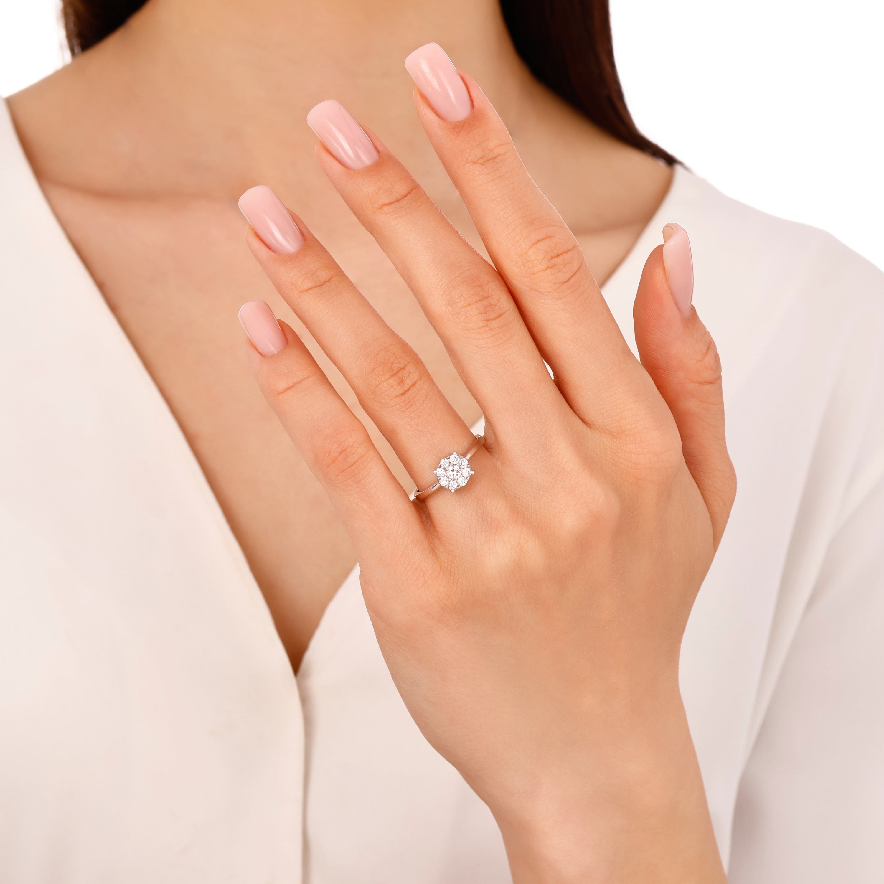 Pırlanta 0.40 Ct. Splendoria Fantezi Yüzük 14K
