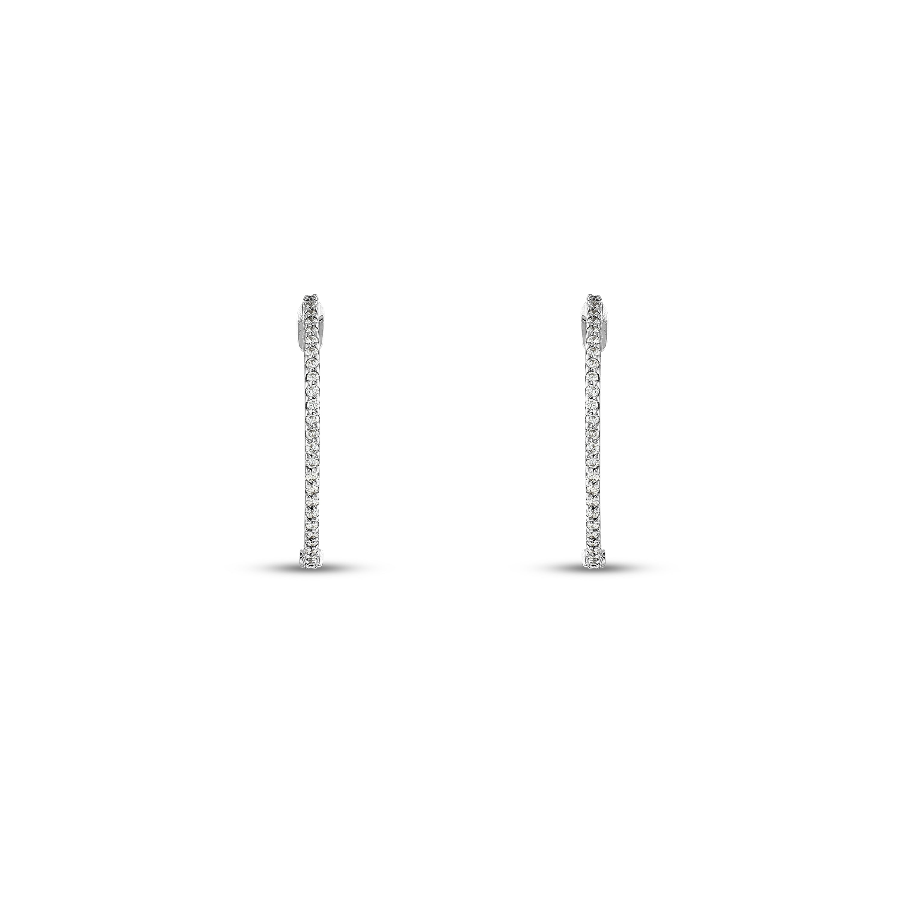 Pırlanta 0.41 Ct. Litorea Halka Küpe 18K