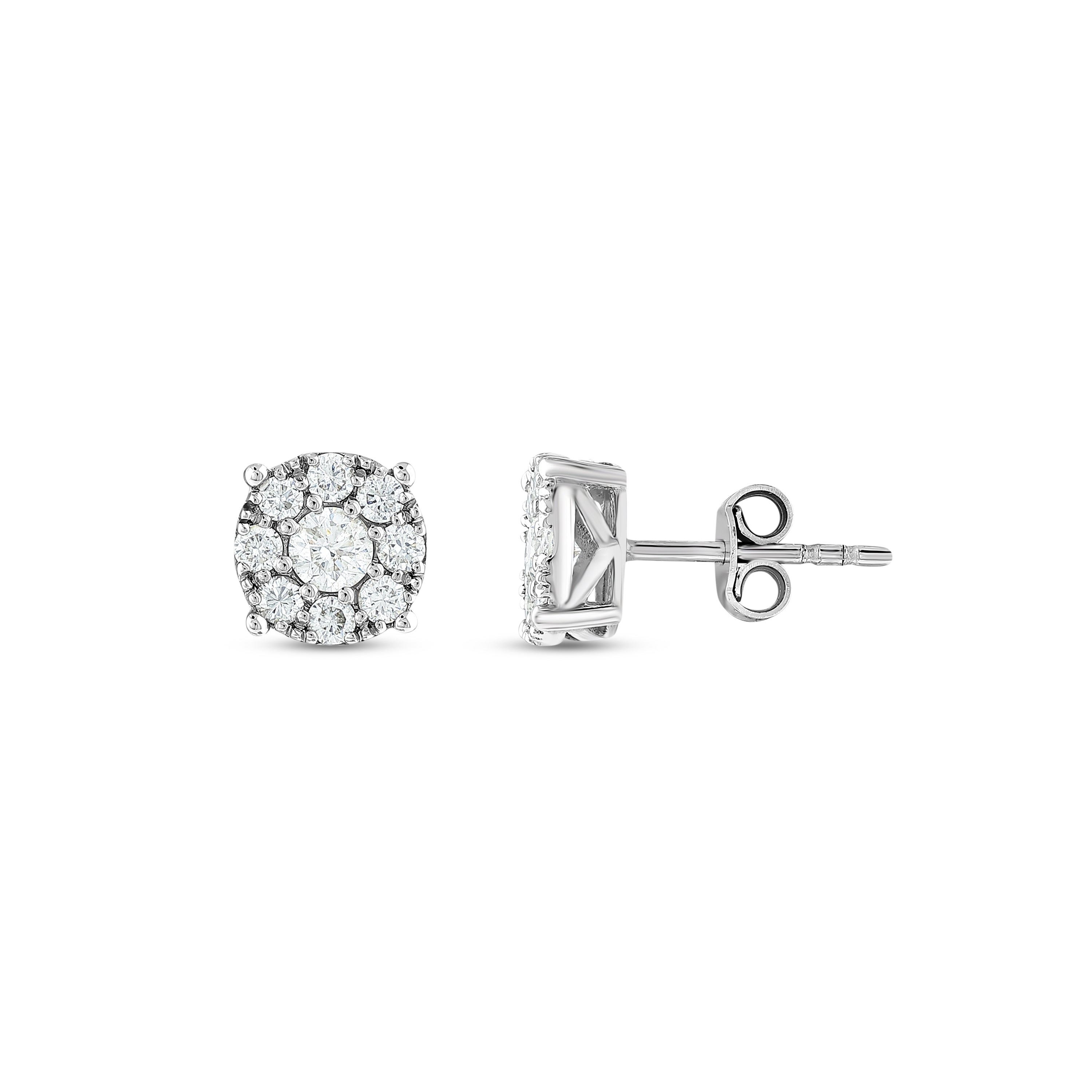 Pırlanta 0.80 Ct. Silana Fantezi Küpe 14K