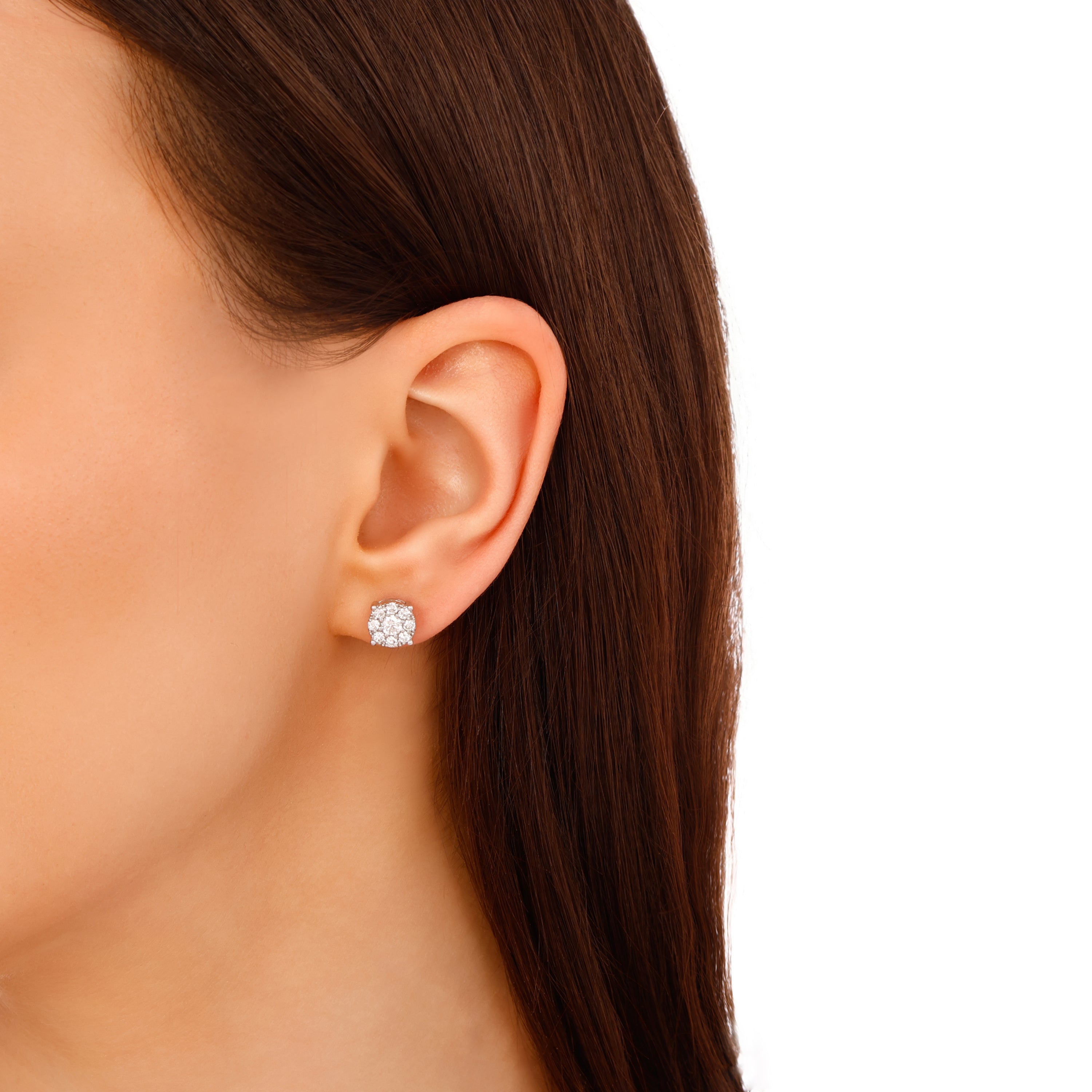 Pırlanta 0.80 Ct. Silana Fantezi Küpe 14K