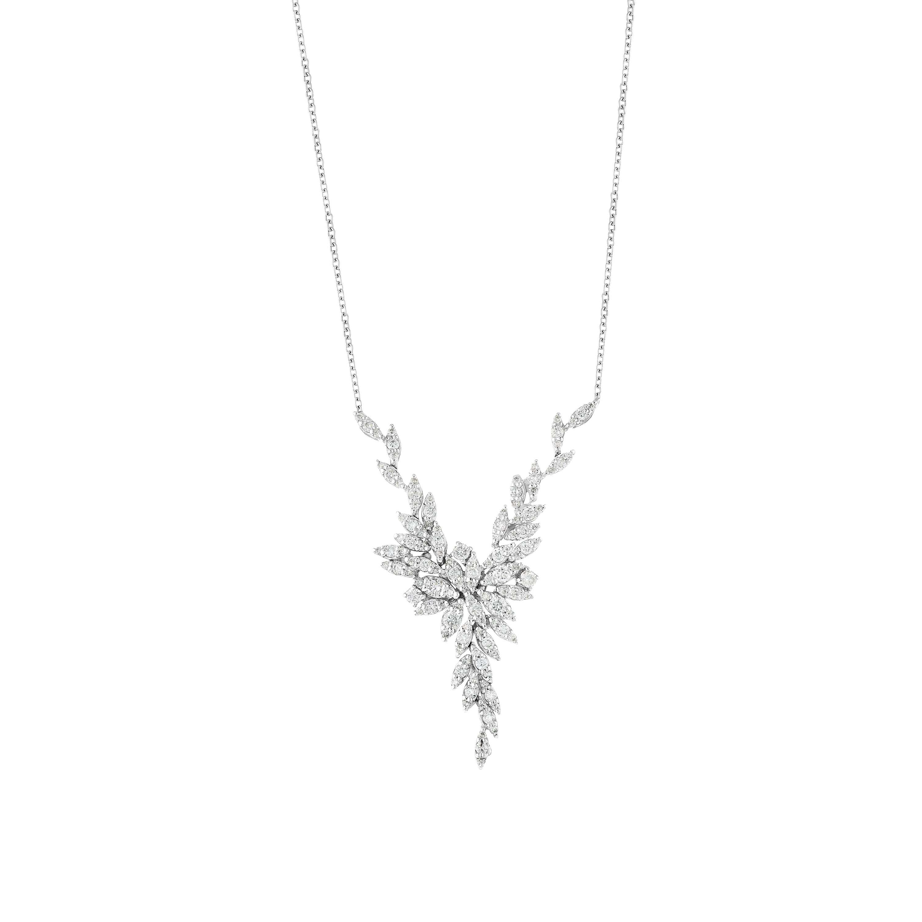 Pırlanta 0.88 Ct. Hymnia Fantezi Kolye 14K