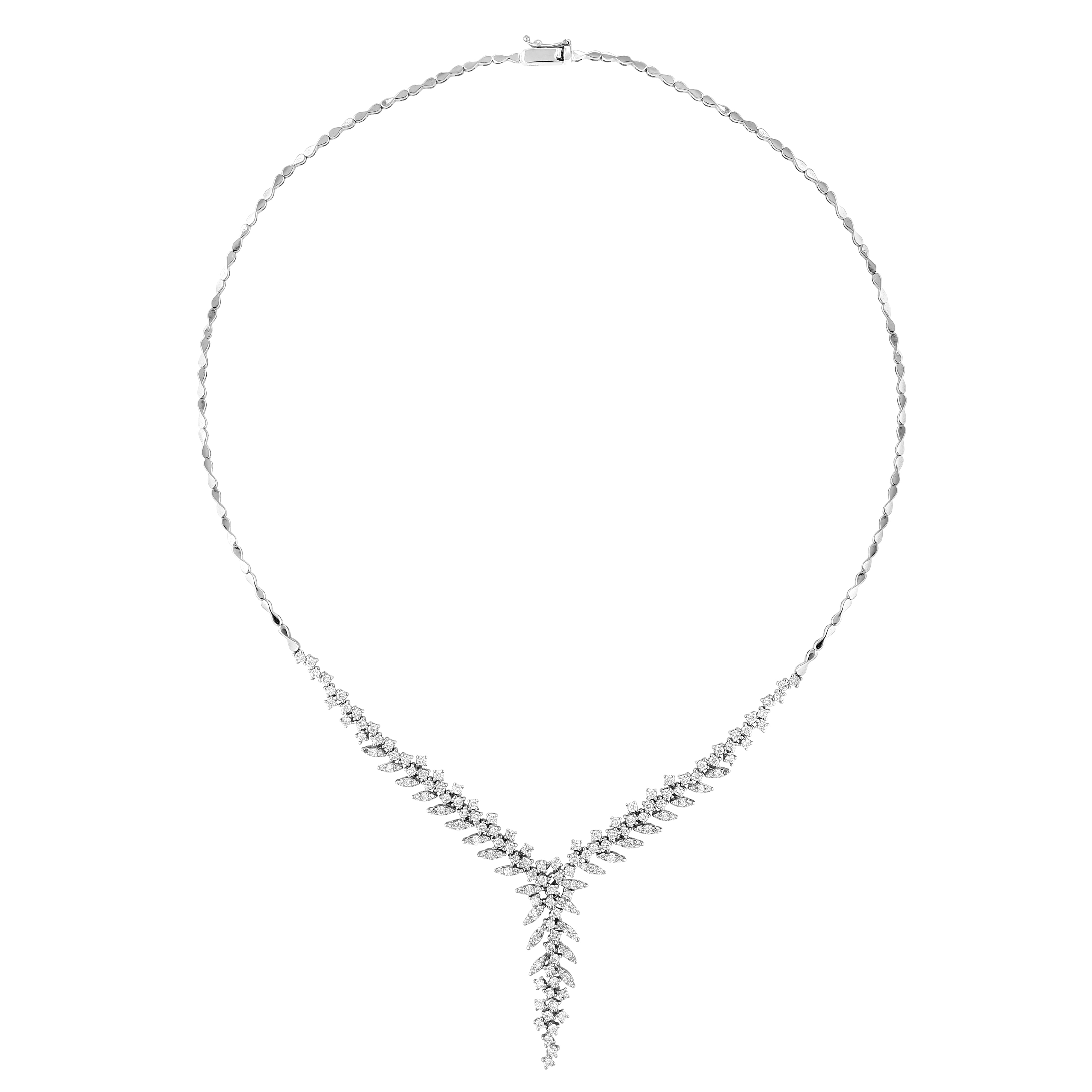 Pırlanta 3.66 Ct. Fantezi Gerdanlık 14K