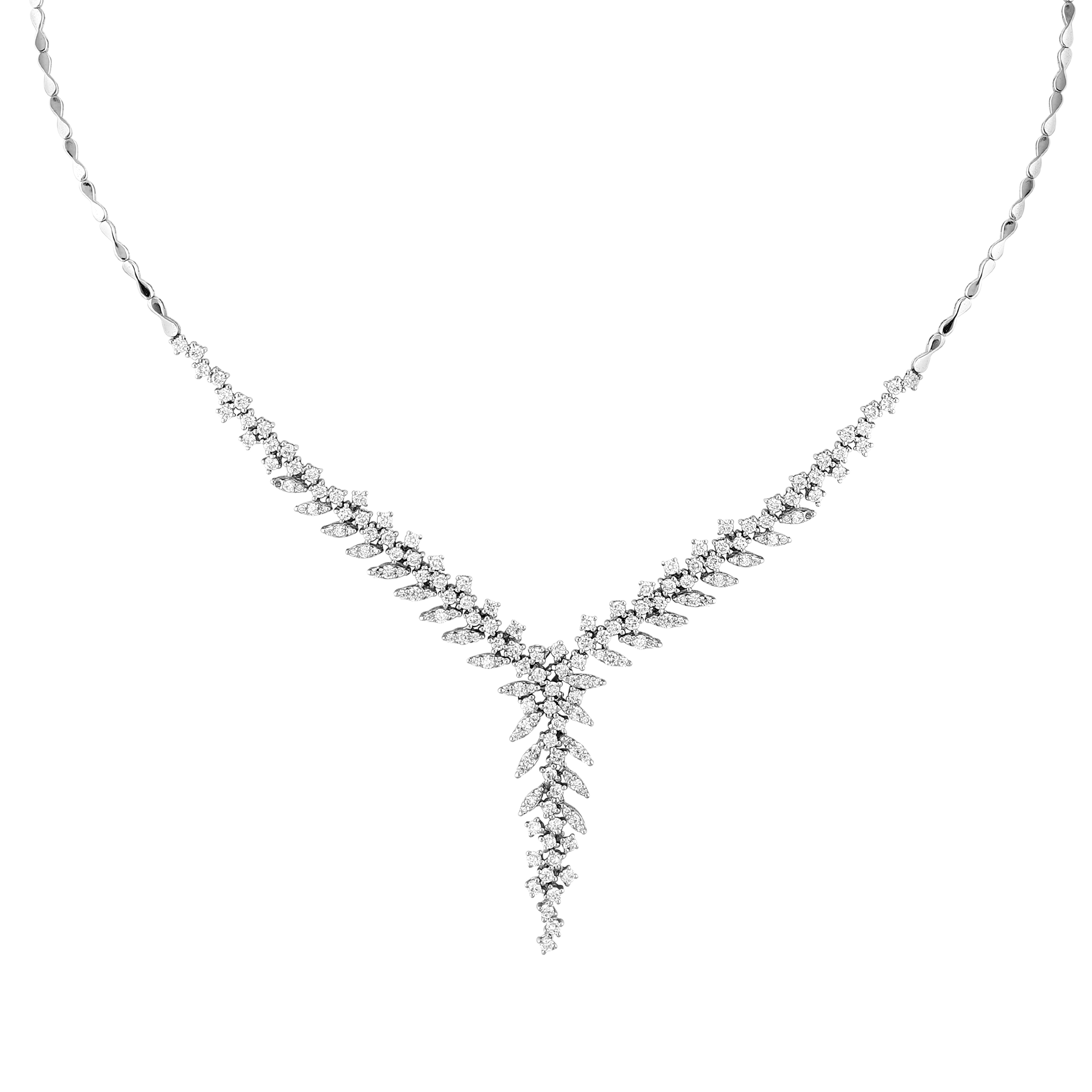 Pırlanta 3.66 Ct. Fantezi Gerdanlık 14K