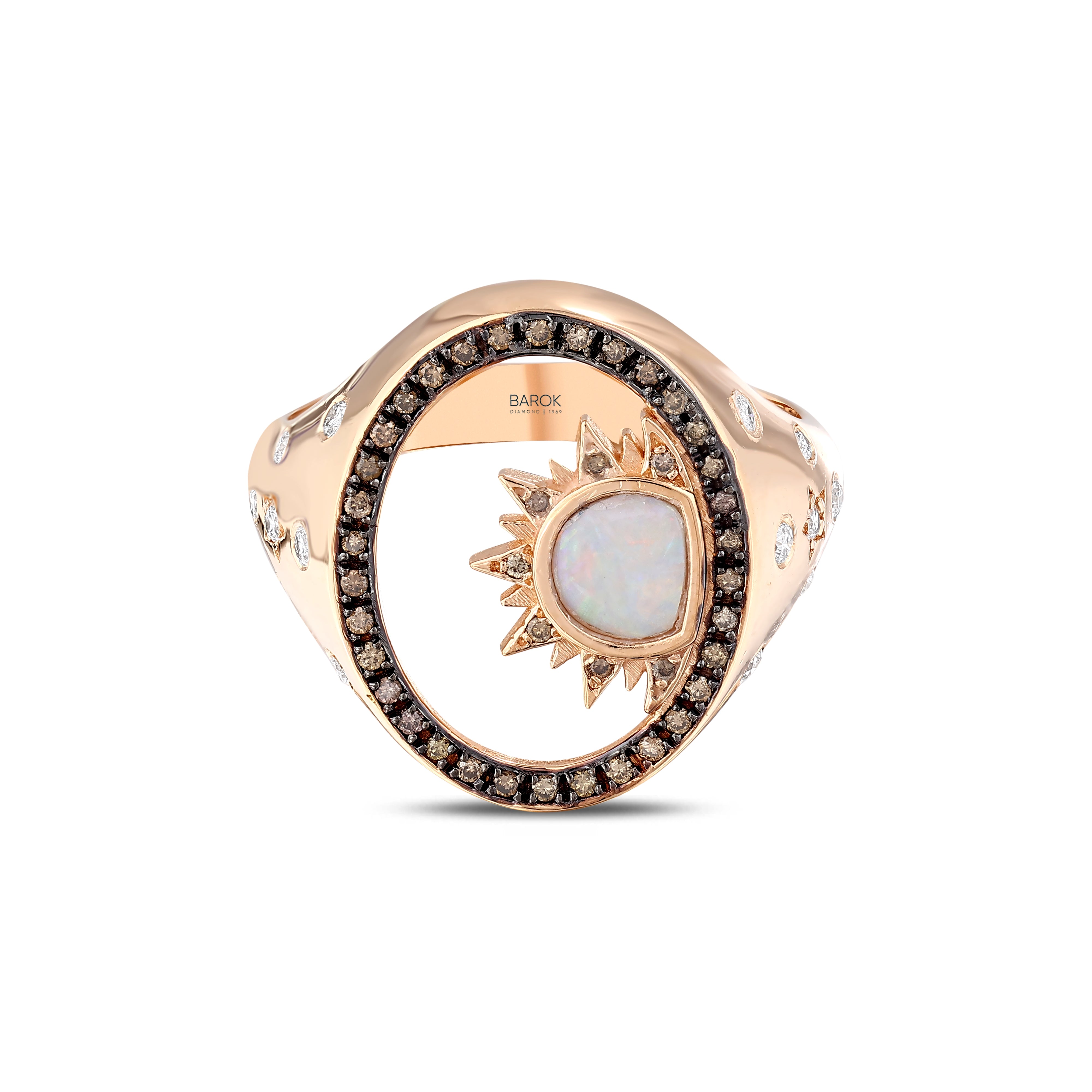 Pırlanta Aurespera 0.28 Ct. Rose Yüzük 14K