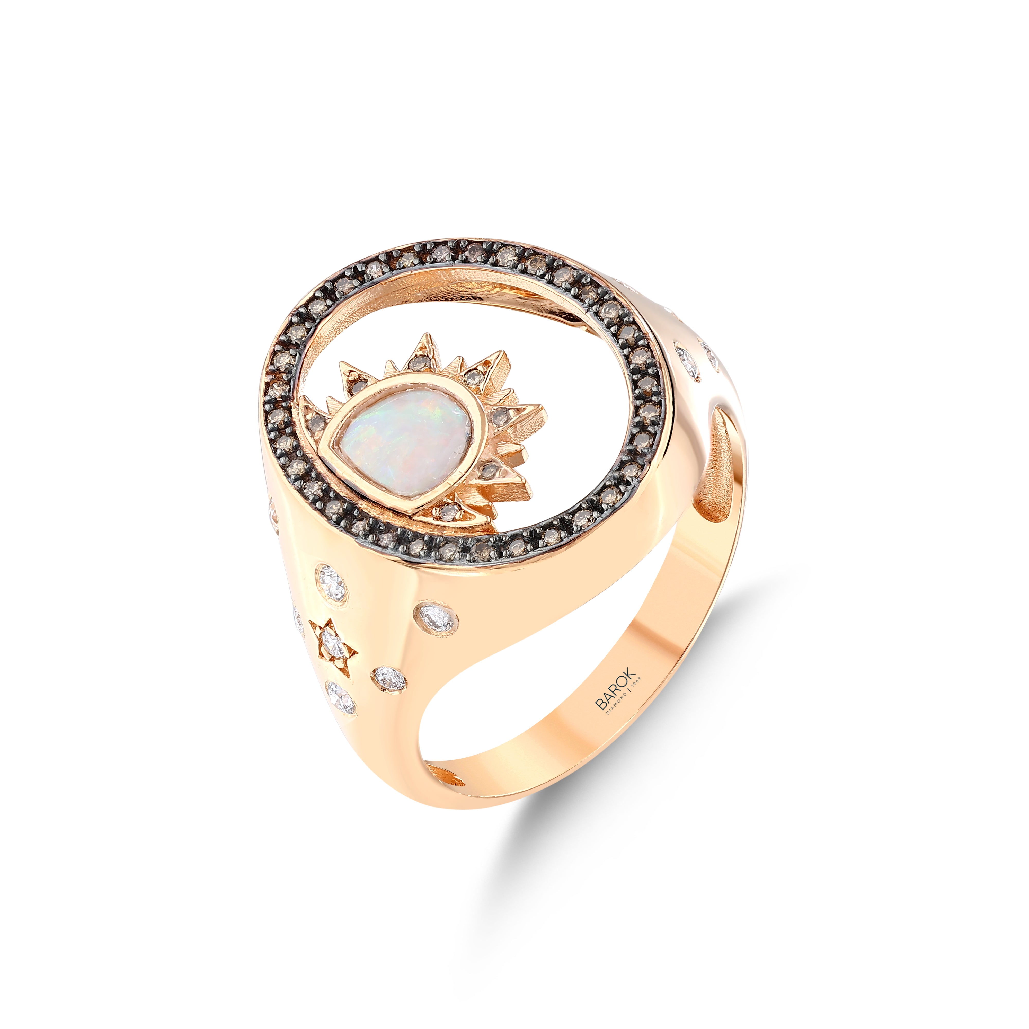 Pırlanta Aurespera 0.28 Ct. Rose Yüzük 14K