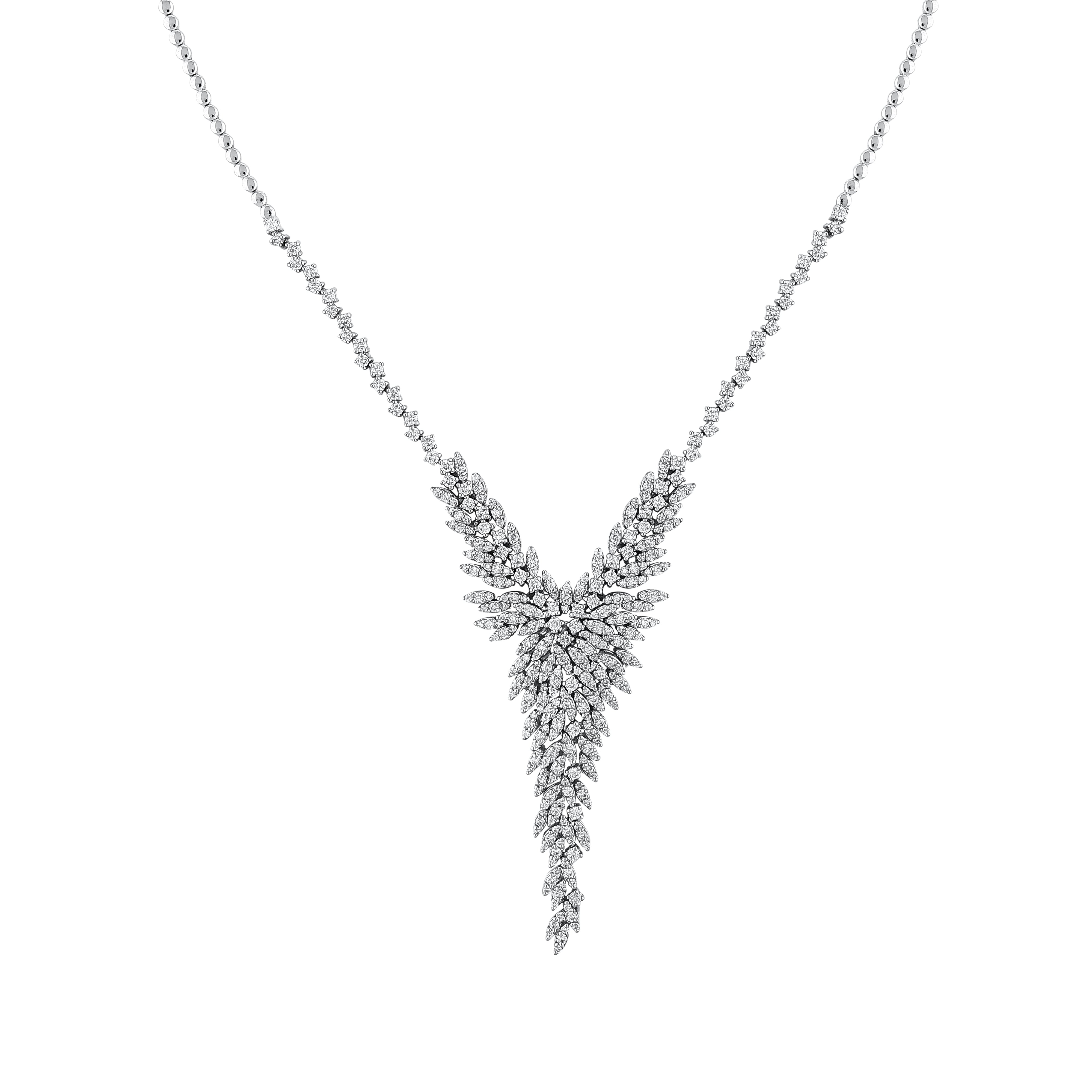 Pırlantalı 3.67 Ct. Callihedra Fantezi Kolye 18K