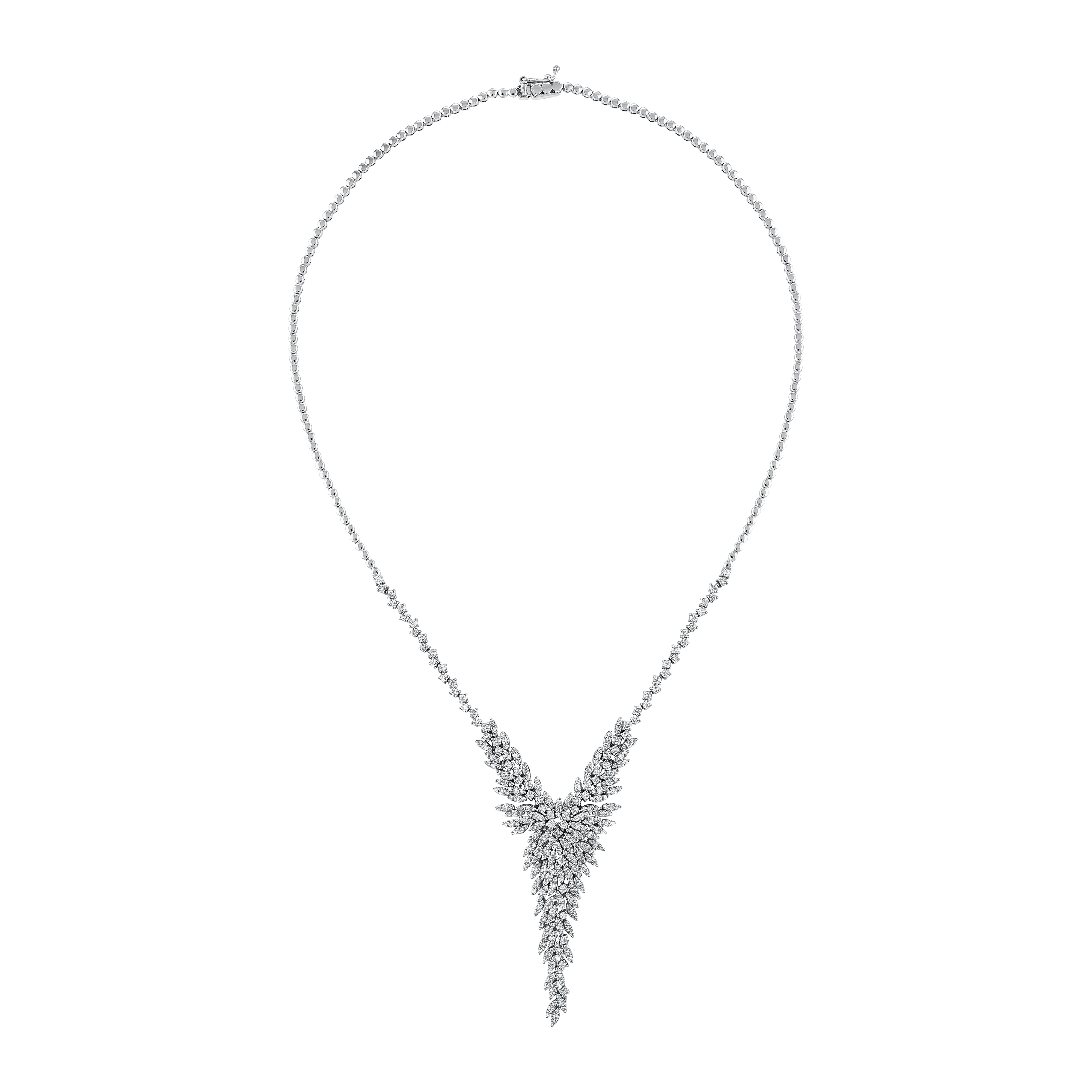 Pırlantalı 3.67 Ct. Callihedra Fantezi Kolye 18K