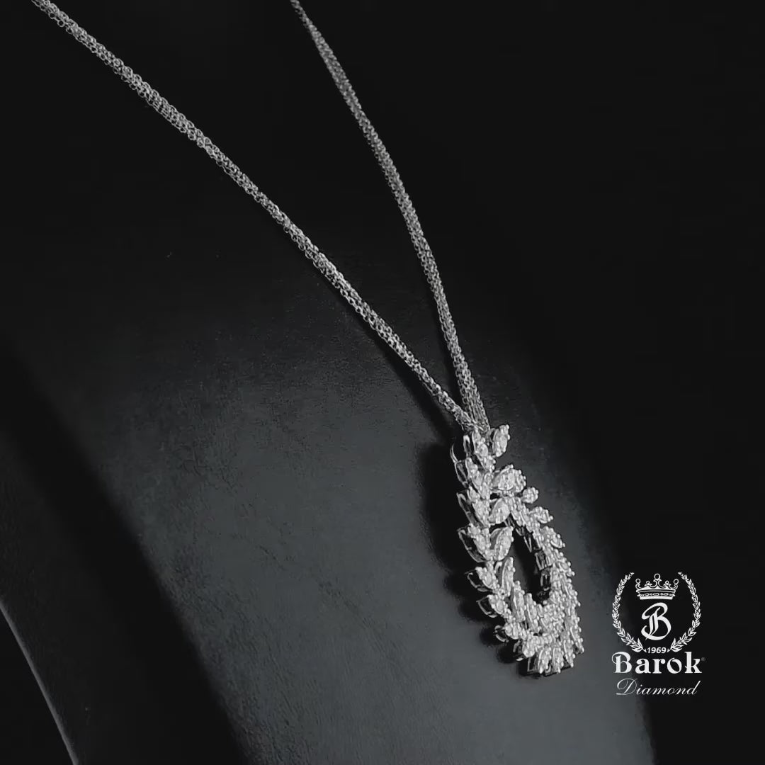 Pırlanta Kolye 2.36 Ct E VS 18K