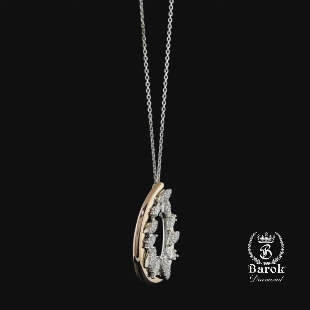 Coronet Pırlanta Kolye 0.88 Ct. E VS 18K