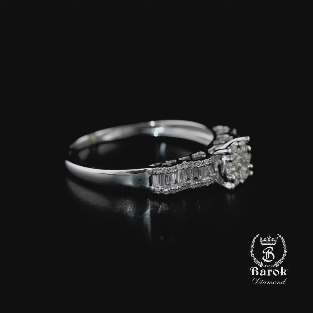 Pırlanta Tektaş Yüzük 0.35 Ct. G VS 14K