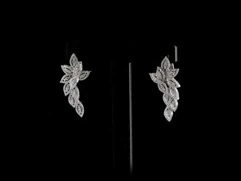 Pırlantalı 1.60 Ct. Vulnera Fantezi Küpe 18K