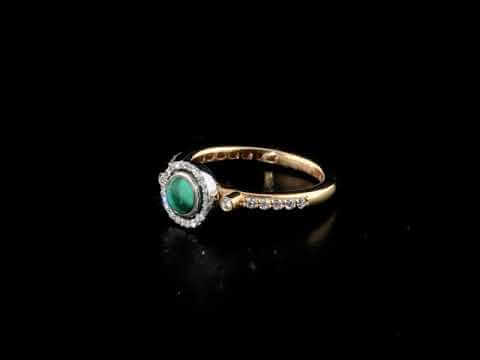 Pırlanta 0.26 Ct. Rose Fantezi Yüzük 18K