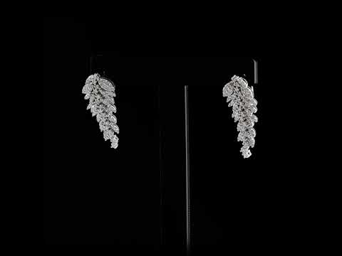 Pırlanta 1.67 Ct. Vincia Fantezi Küpe 18K