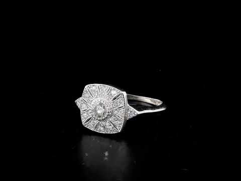 Pırlantalı 0.46 Ct. Pelania Fantezi Yüzük 14K