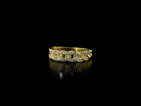 Pırlanta 0.28 Ct. Meliantha Altın Fantezi Yüzük 18K