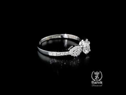 Pırlanta Tektaş Yüzük 0.68 Ct. F VS 18K