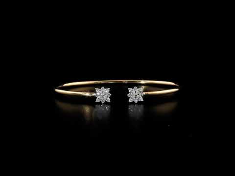 Markiz Pırlantalı 0.80 Ct. Aromelle Rose Bileklik 18K