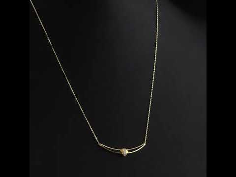 Pırlanta 0.05 Ct. Nardia Altın Fantezi Kolye 14K