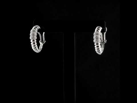 Pırlantalı 0.72 Ct. Fantezi Küpe 14K