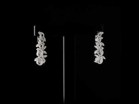 Pırlanta 1.20 Ct. Fantezi Küpe 14K