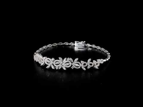 Pırlantalı 1.32 Ct. Acrylia Fantezi Bileklik 14K
