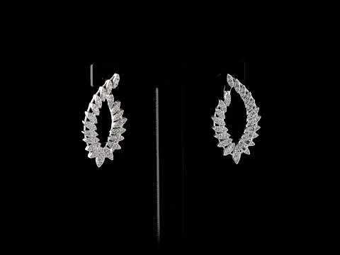 Pırlantalı 3.17 Ct. Thymia Fantezi Küpe 18K