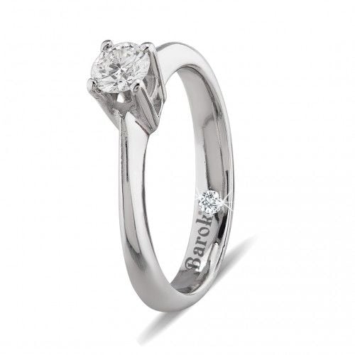 Pırlanta Tektaş Yüzük 0.28 Ct. F VS 18K