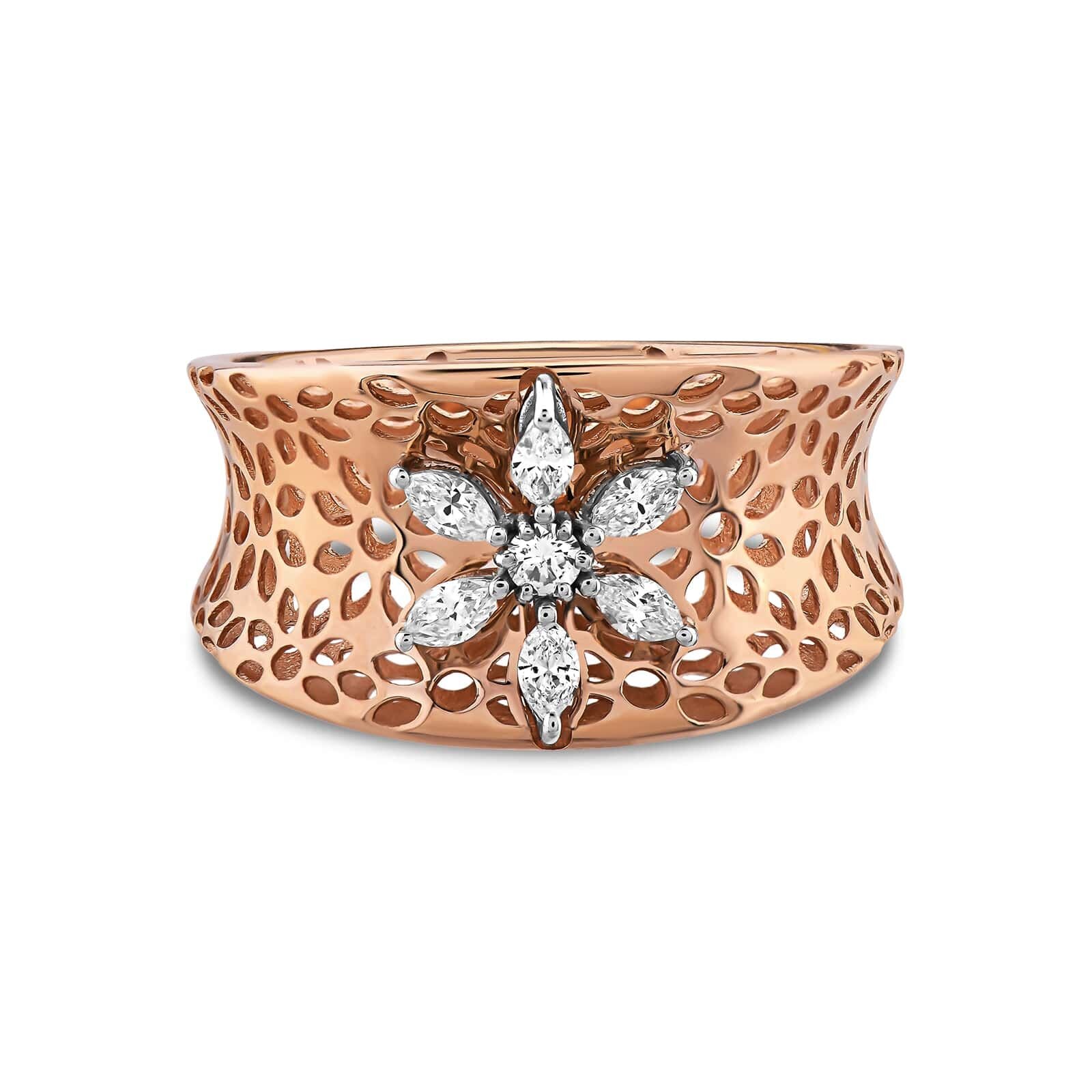 Pırlanta Yüzük 0.34 Ct. E VS 18K