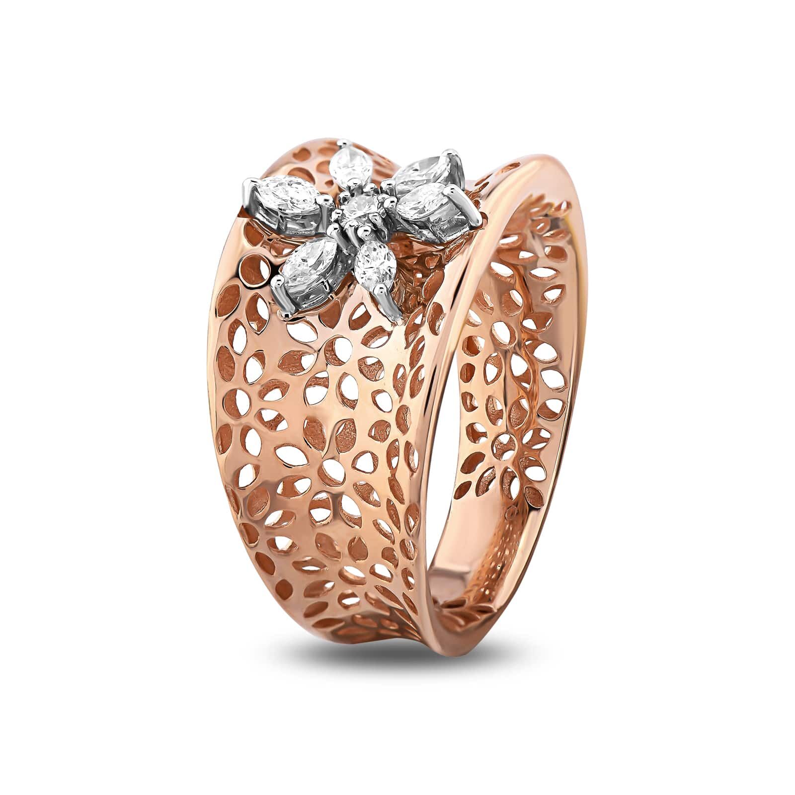 Pırlanta Yüzük 0.34 Ct. E VS 18K